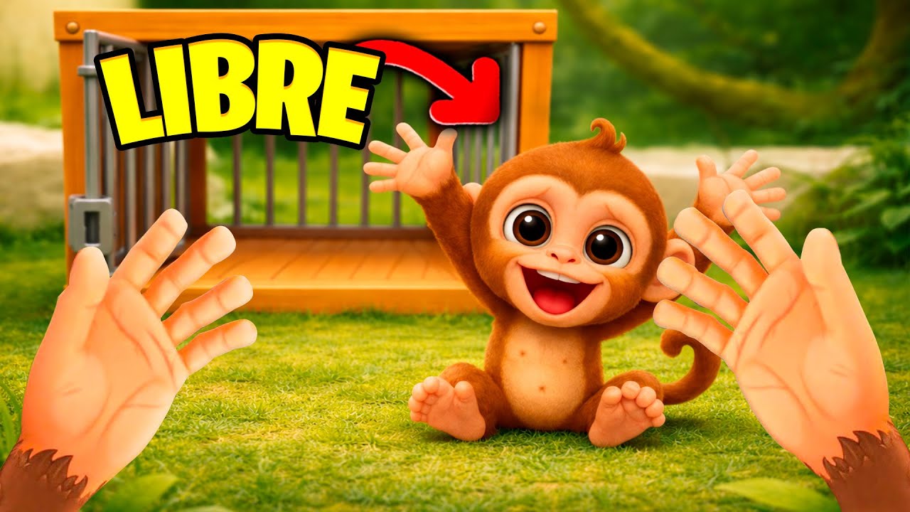 ¡TENENEMOS que LIBERAR al MONO de la Abuelita! 🔥 I AM MONKEY VR
