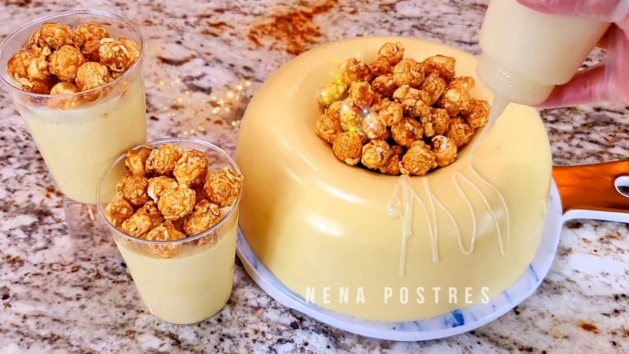 GELATINA CREMOSA DE ELOTE con QUESO CREMA🌽 😋