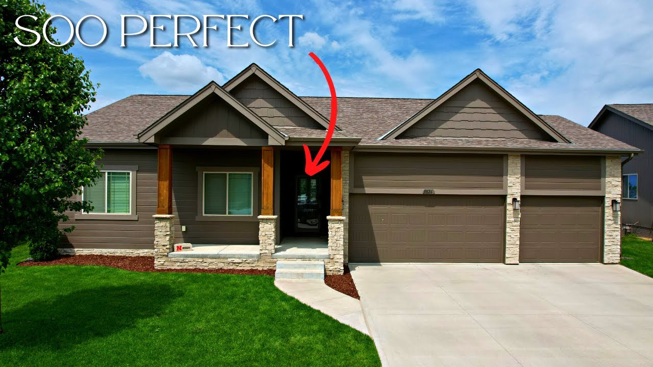 Affordable Home Tour Under $400,000 in Bennington Nebraska