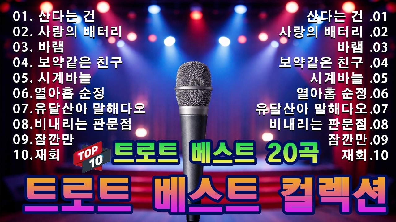 트로트 베스트 컬렉션 || 한국인이 좋아하는 트로트메들리 || 한국인들이 노래방에서 즐겨 부르는 가장 인기 있는 한국 트로트 33곡! 최신 K-트로트 트렌드를 만나보세요