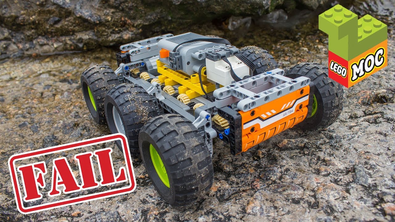 Lego-moc 35 fail. ATV 6x6.