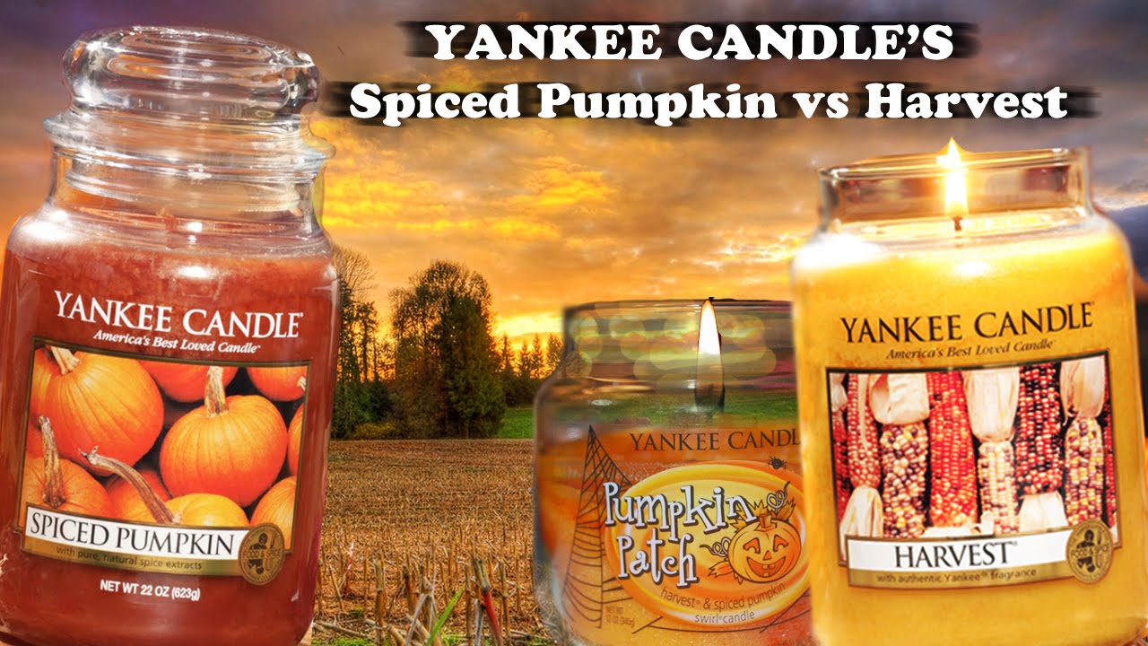 Yankee Candle - HARVEST vs SPICED PUMPKIN - PUMPKIN PATCH - Analysis / Review