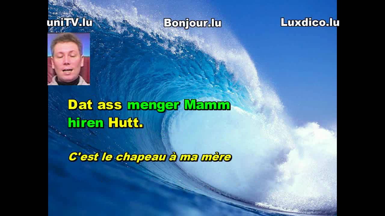 apprendre le luxembourgeois (lulling) #28: tutoyer - vouvoyer (bonjour.lu)