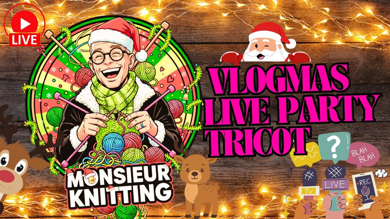 VLOGMAS live avec les abonnés ! 😃🎄✨💜 