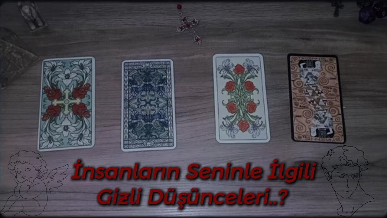 ❦ İnsanlar Seninle İlgili Gizlice Ne Düşünüyorlar? 𖤝 Psişik Tarot Okuması ❦