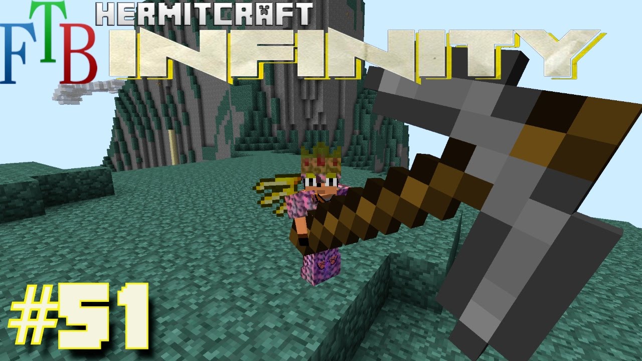 Minecraft Mods - FTB Infinity Ep. 51 - Giant Tools Rule !!! ( HermitCraft Modded Minecraft )