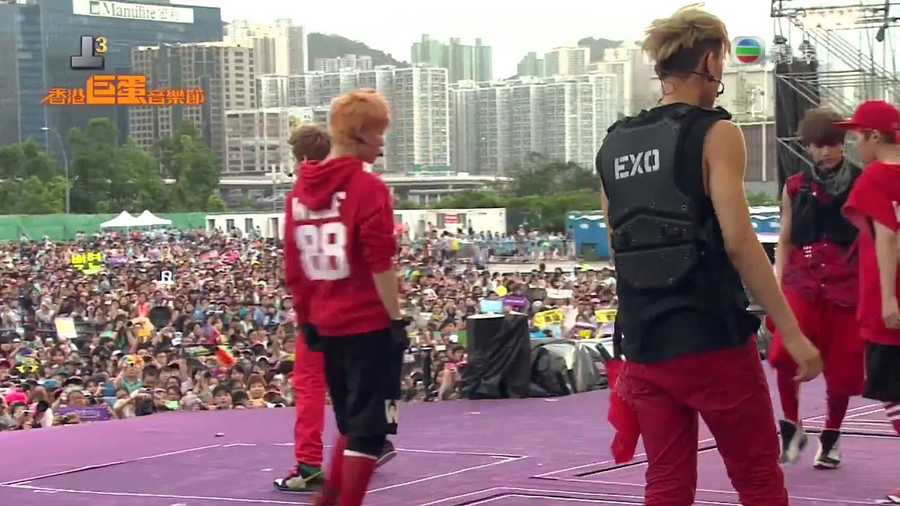 NEW!! [1080p HD] 130701 EXO - MAMA + History @ Hongkong Dome Festival