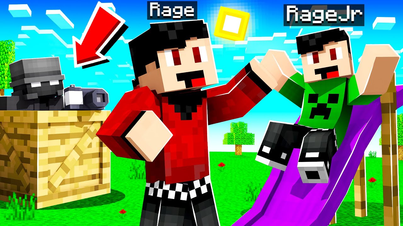 HE WAS STALKING MY FAMILY IN MINECRAFT..