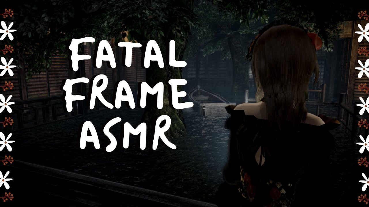 asmr fatal frame gameplay :3 (whispering, controller sounds, tapping)