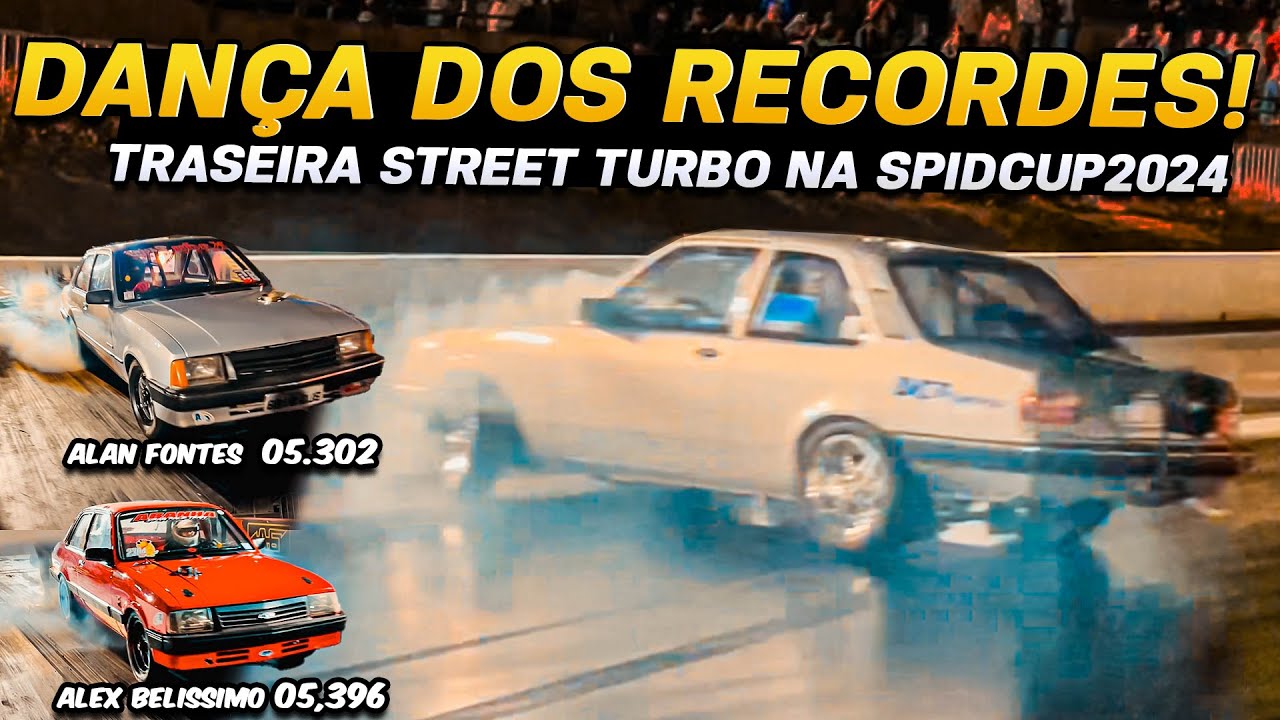 Dança dos Recordes na Traseira Street Turbo da SPIDCUP 2024!