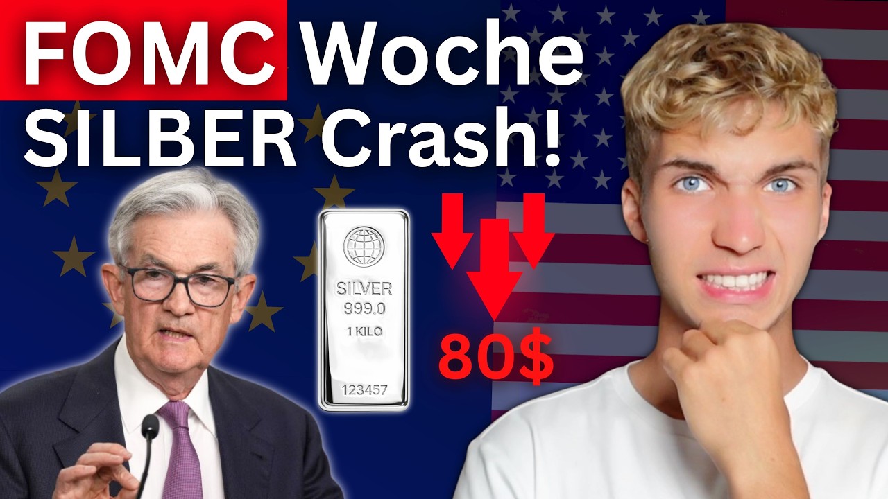 🚨SILBER CRASH hat begonnen - Ich hoffe ich liege falsch!