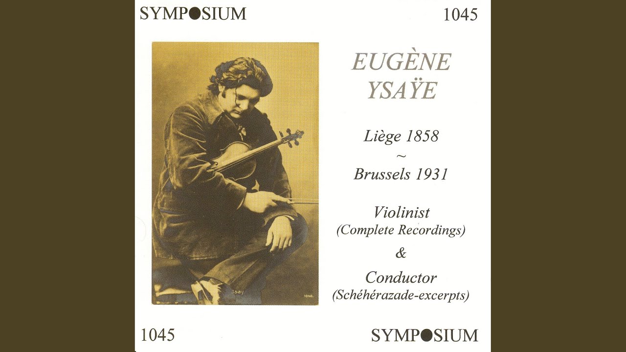 Rêve d'Enfant (Child’s Dream) , Op.14: Reve d'enfant, Op. 14