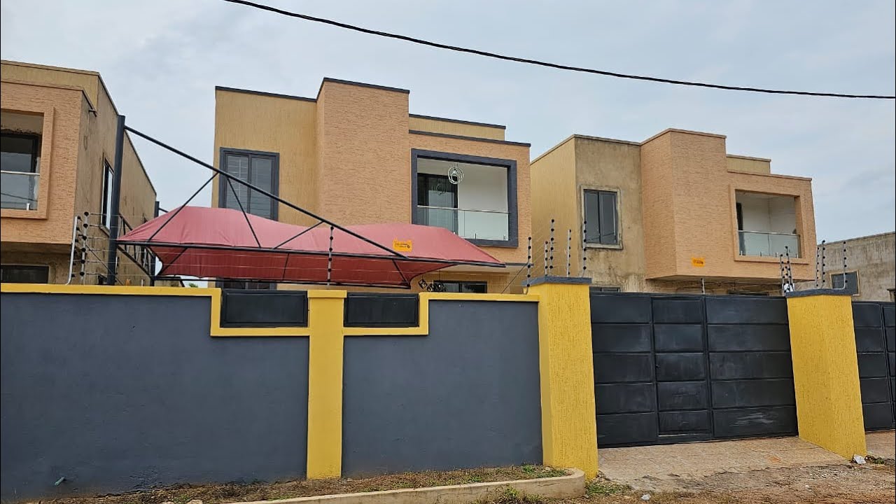 $140k || 4bedroom house for sale in east Legon hills || +233 20 311 4533  tour.158
