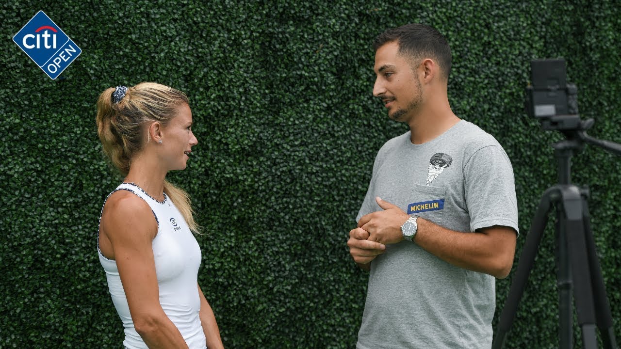 Italian Camila Giorgi Interview!
