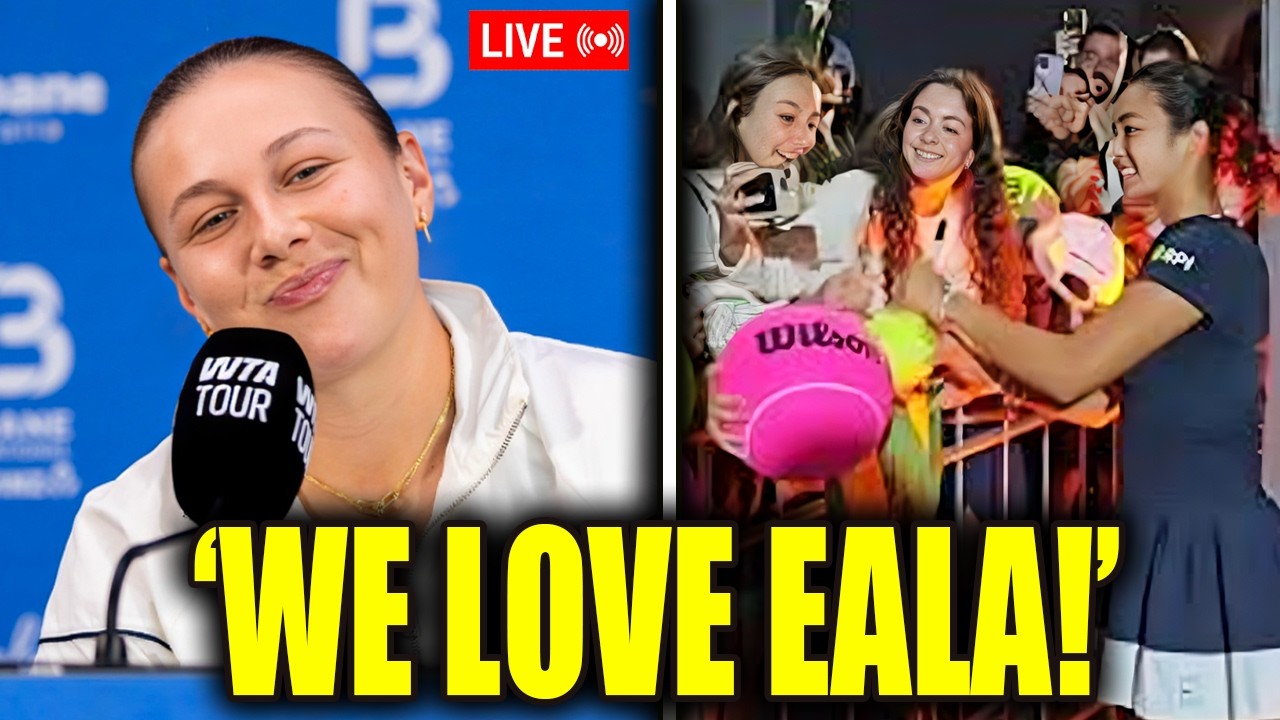 Amanda Anisimova GOES WILD For Alex Eala And Reveals HOW AMAZING She Really is!