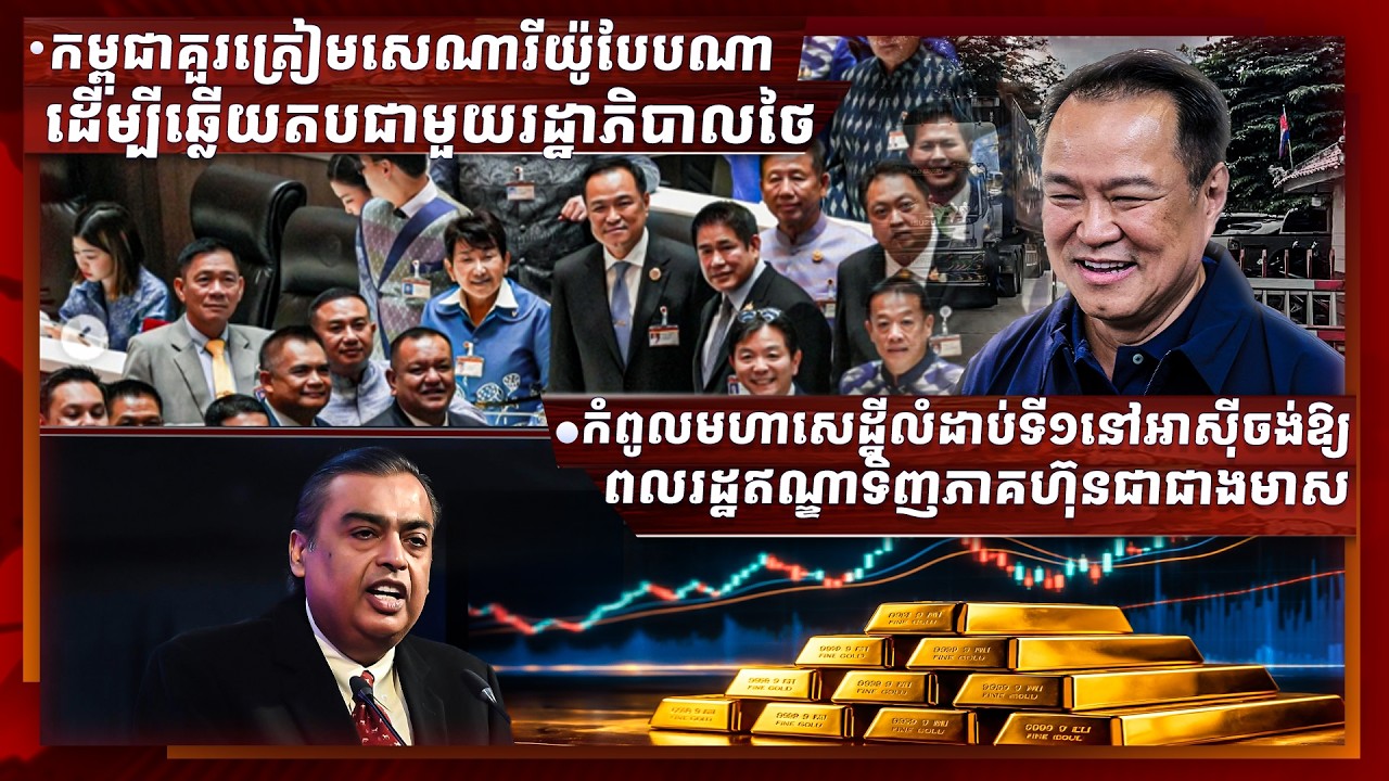 ព័ត៌មានសេដ្ឋកិច្ចយប់នេះ ១៦/កុម្ភៈ/២០២៦