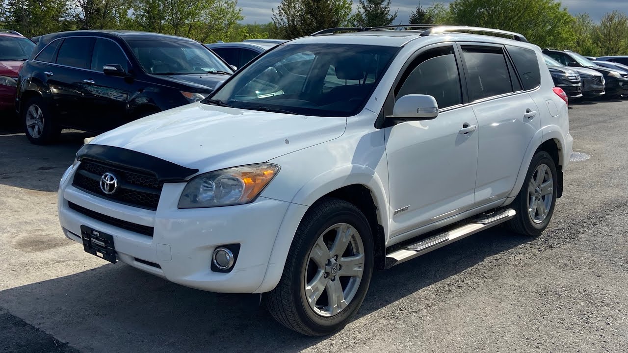 2011 Toyota RAV-4 Sport 4WD Startup Engine & In Depth Tour