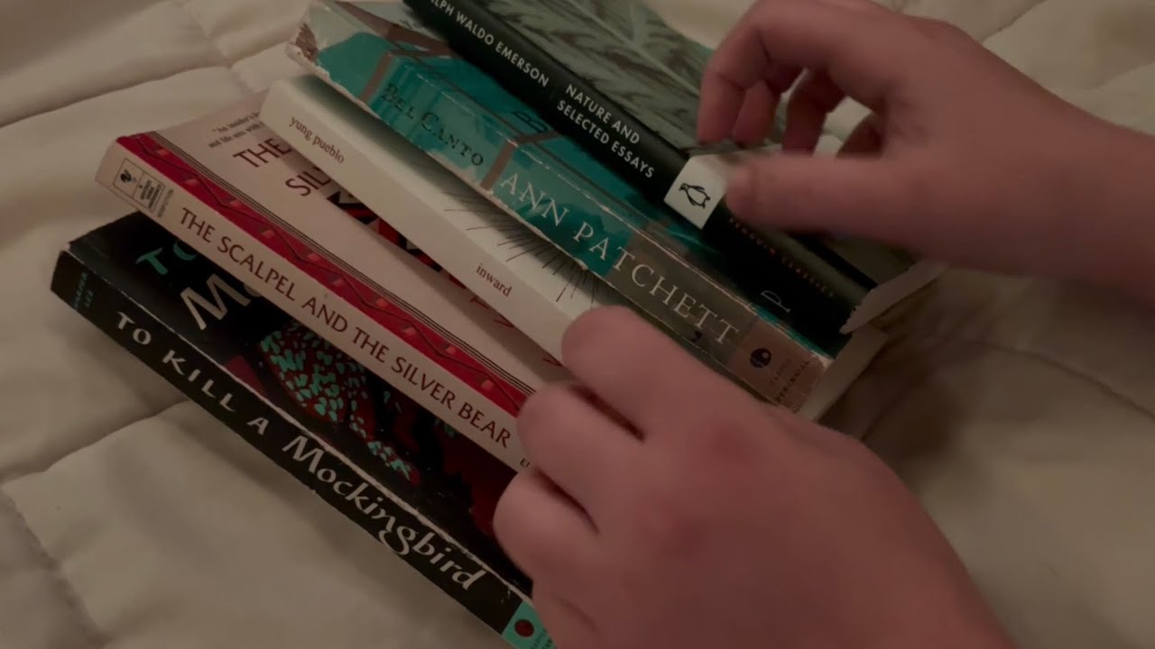 Book scratching asmr *no talking*