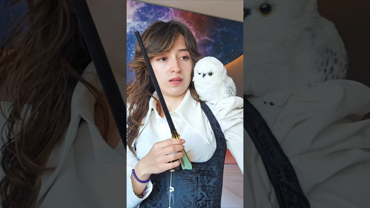 La varita m&aacute;gica... y Chato 🪄🦉 | &bull; Liza Baez &bull;