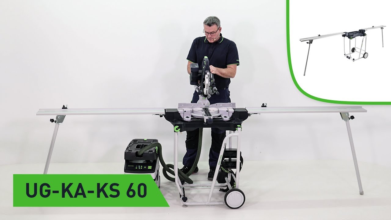 Untergestell für Kapp-Zugsägen KSC 60 / KS 60 (Festool TV Folge 234)