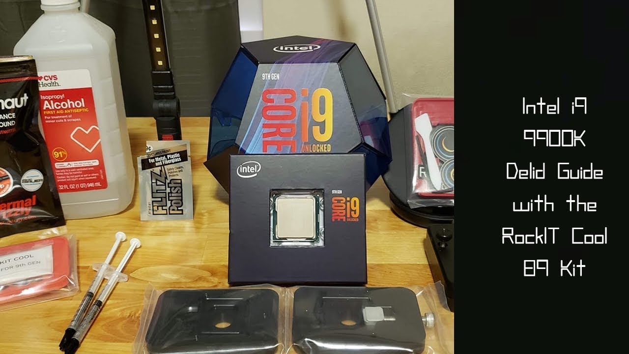 Intel i9 9900K Delid Guide