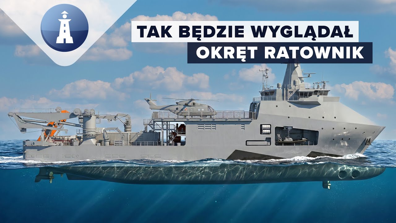 Tak będzie wyglądał okręt RATOWNIK. W Polskiej stoczni powstaje kolejna nowoczesna jednostka dla MW
