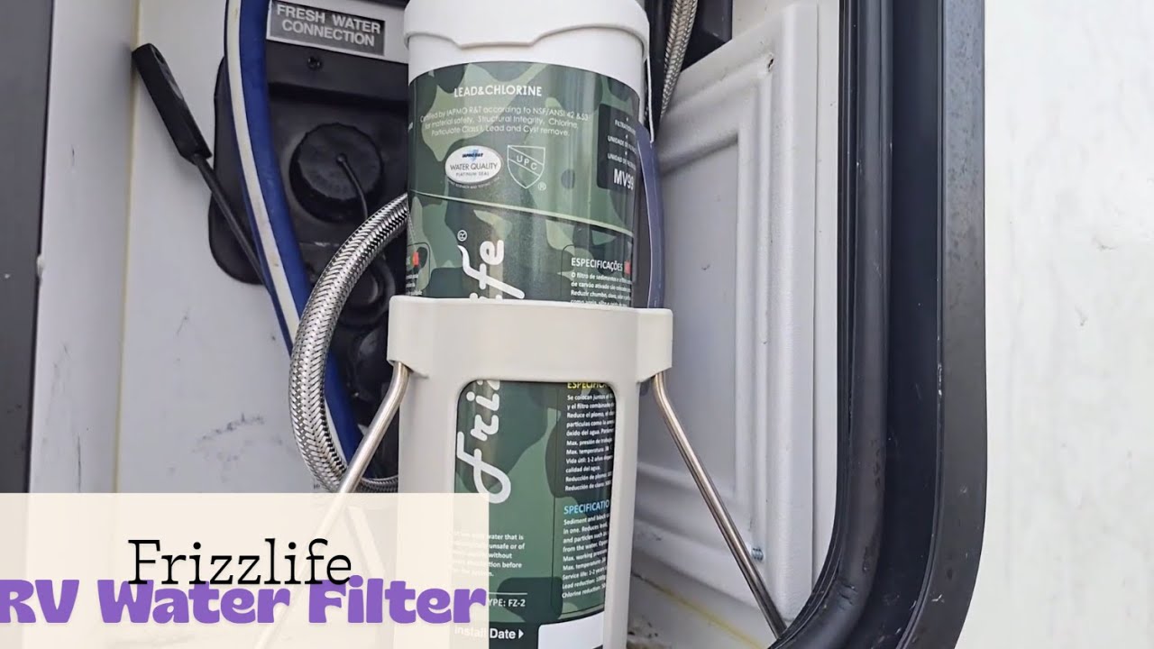 FrizzLife RV Water Filter Review | Easier Setup & Cartridge Changes