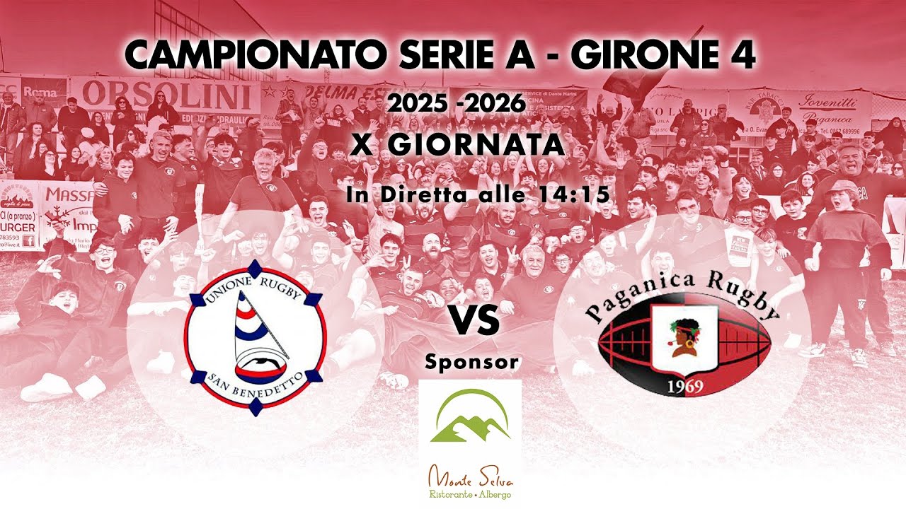 San Benedetto Rugby vs Paganica Rugby