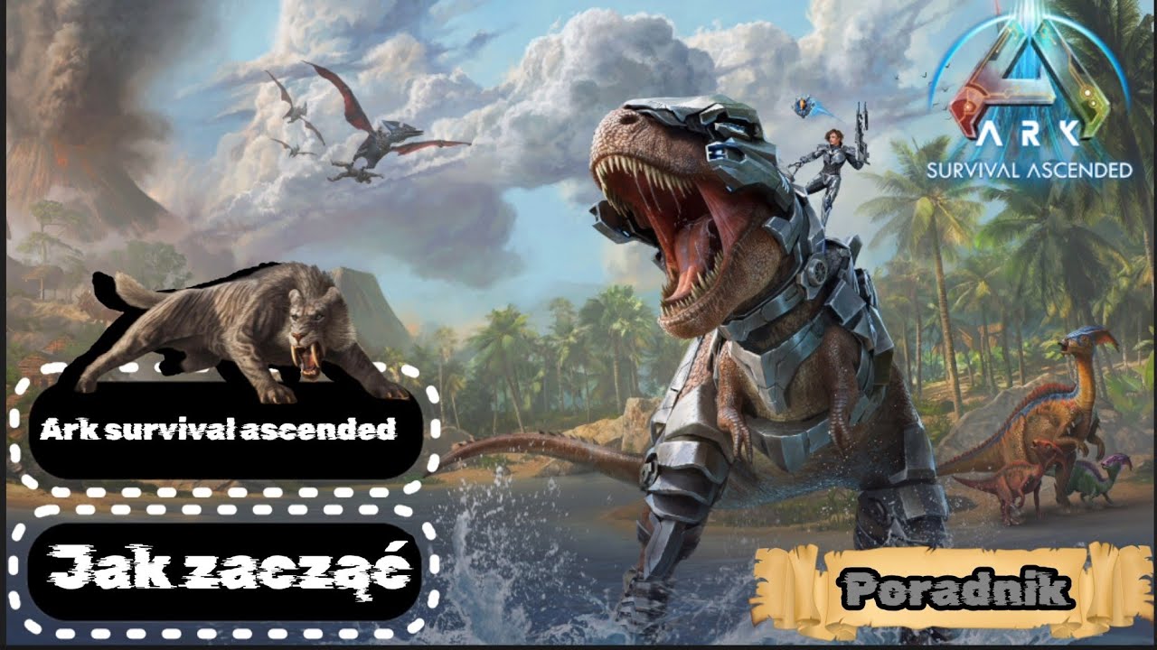 ARK: Survival Ascended - Jak zacząć, podstawy gry, 1 dzień | Poradnik #1