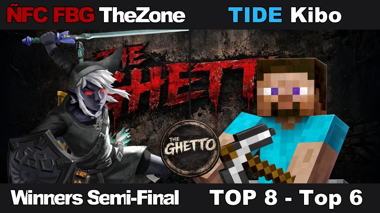 THE GHETTO #2 TOP 8 - ÑFC FBG TheZone (Link) Vs. TIDE BINB (Mr. Game and Watch/Samus) SSBU