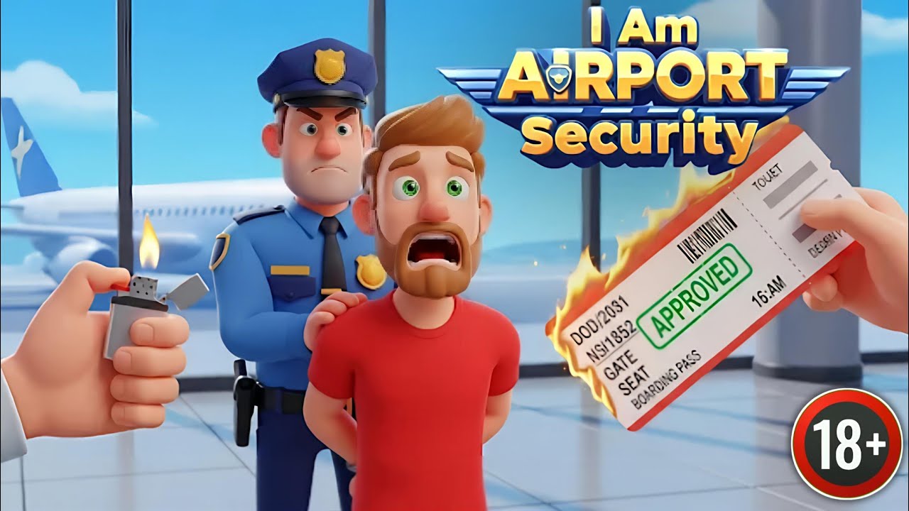 I AM AIRPORT SECURITY 👮‍♂️ II BY GAMINGMAZE YT II (NO-COMMENTRY) 🎮🎧 #iamairportsecurity #simulator