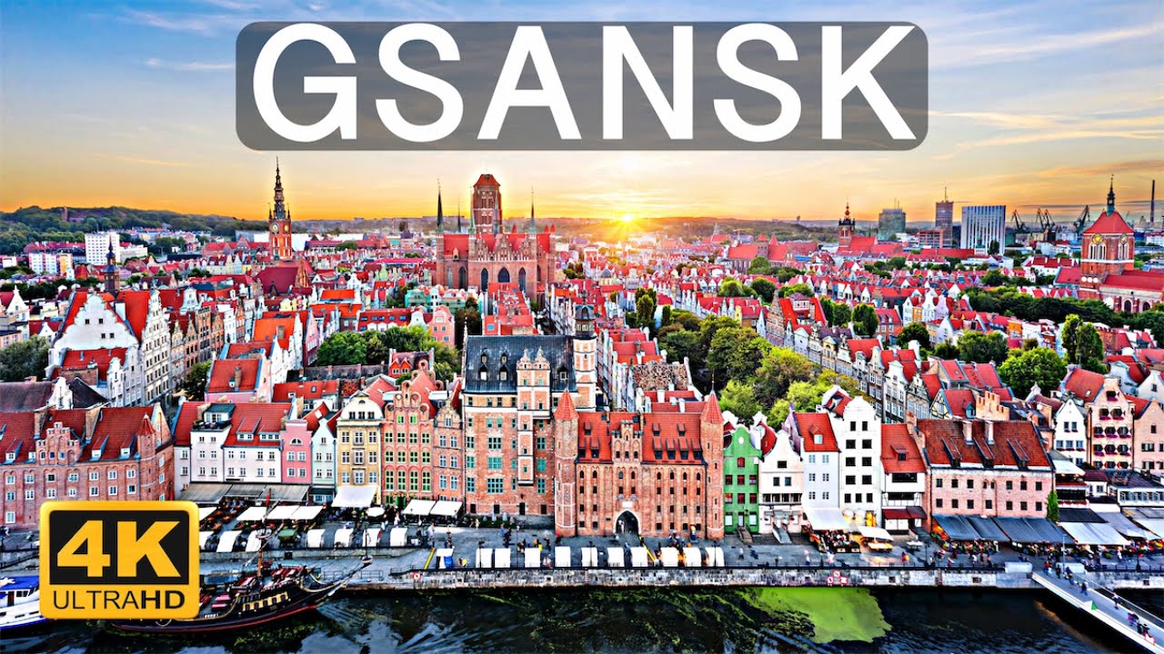 Gdansk, Poland 🇵🇱 | 4K Drone Footage