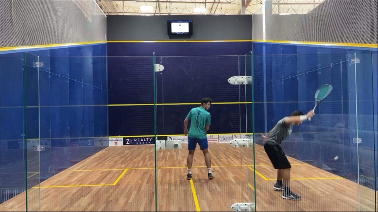 British Junior Champion Hamza Khan VS U.S Junior Champion Huzaifa Ibrahim 3rd PSA TOURNAMENT FINAL