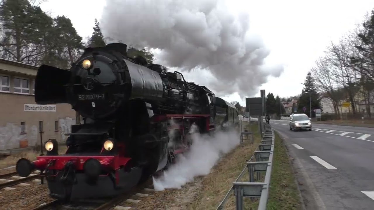 Winterdampf in Sachsen der IGE Eisenbahn-Romantik in und um Dresden 15.-17.02.2026