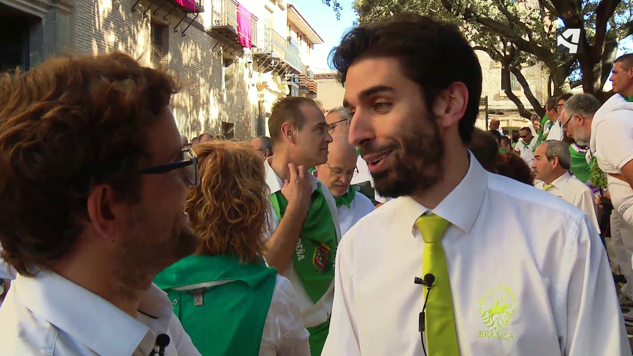 10 de agosto. Los Danzantes en la procesión de San Lorenzo