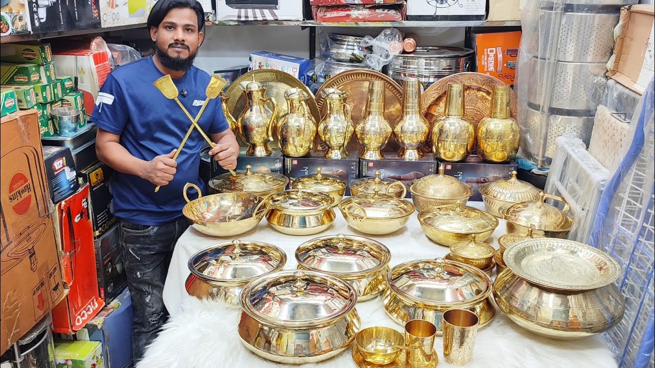 ২০০ শত বছর টেকসই অরিজিনাল ইন্ডিয়ান গুজরাটি কাঁসার কালেকশন//Indian casa price in BD