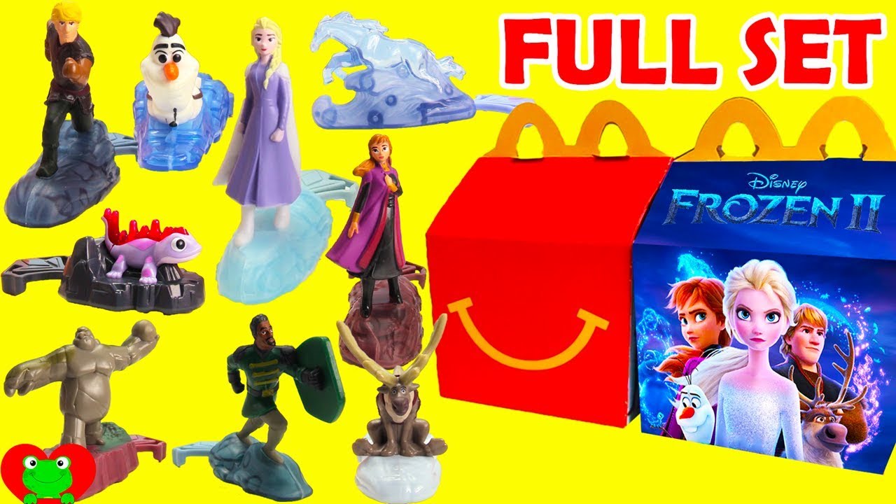 2019 Disney Frozen 2 McDonald's Happy Meal Toys