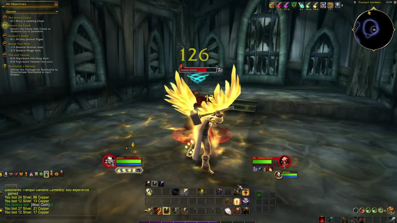 World of Warcraft - Gameplay - Human Paladin (34-43)