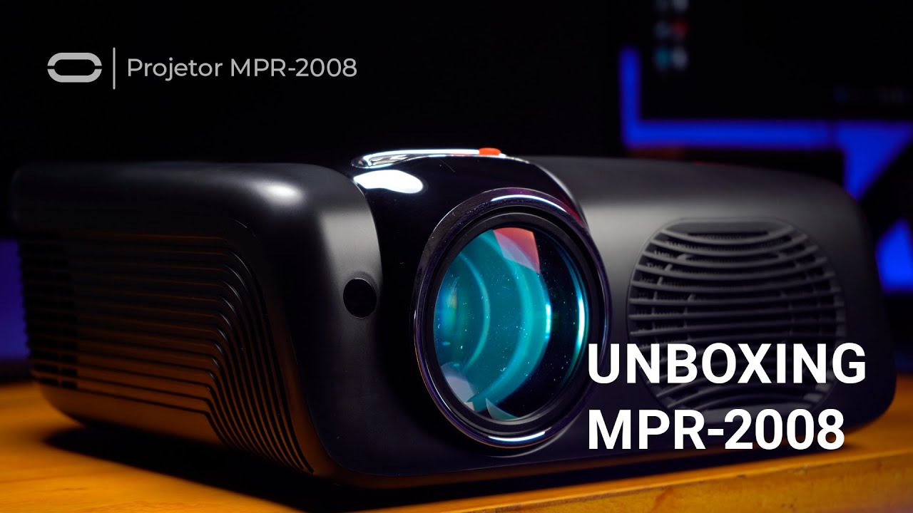 Unboxing Projetor MPR-2008 | Tomate