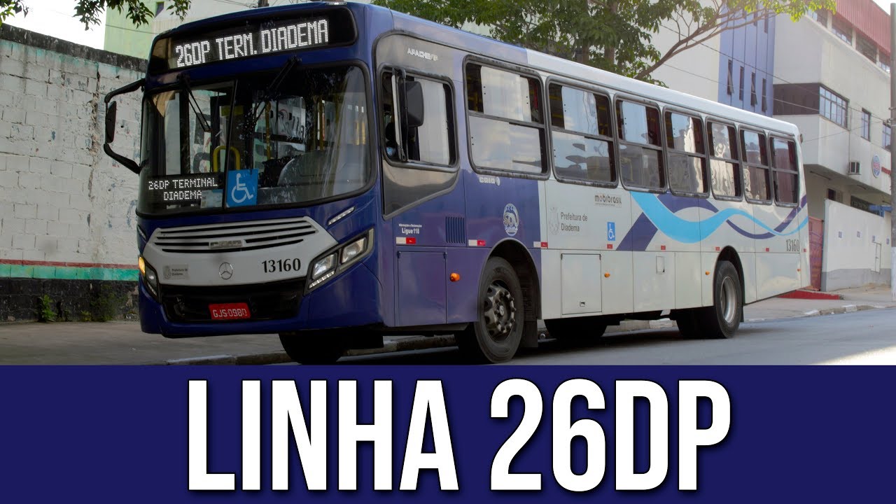 Linhas de Ônibus #26 - 26DP - Terminal Diadema/Terminal Piraporinha
