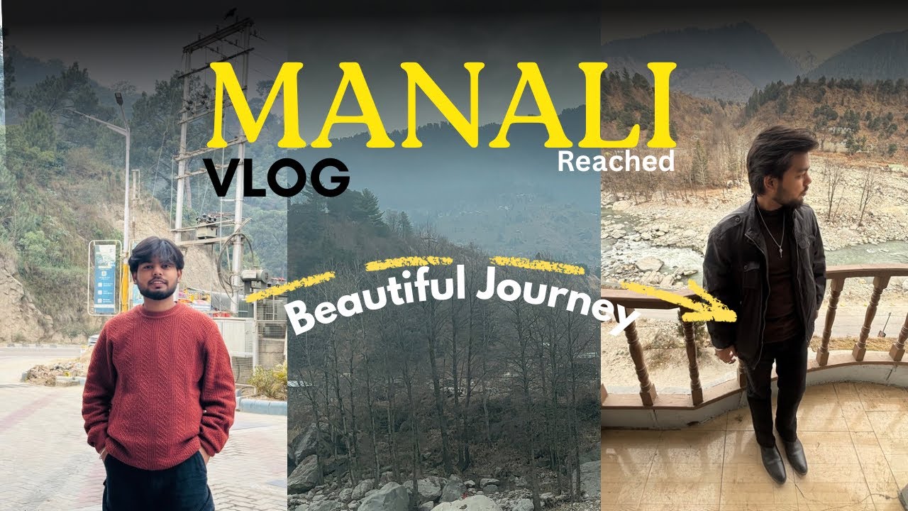 Delhi to Manali in heavy snowfall ❄️🏔️| Ep - 02 | Delhi to manali with friends | Full Masti 