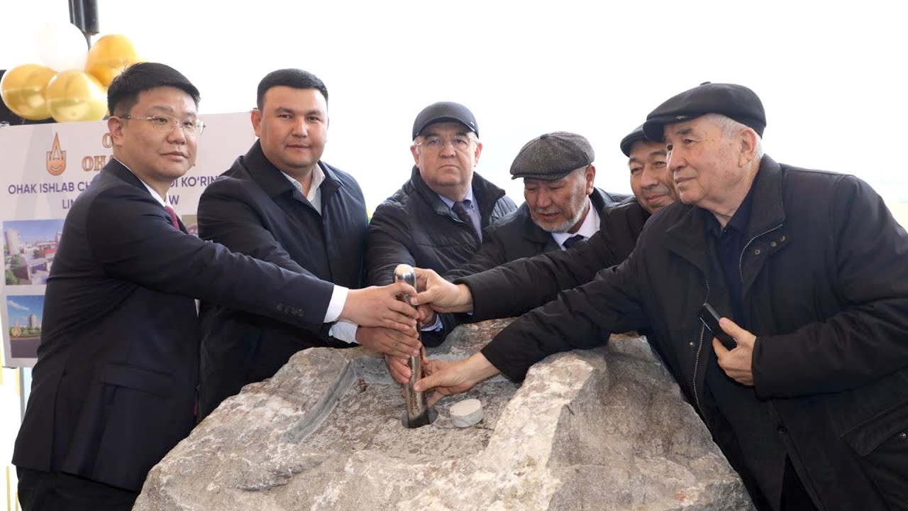 Yangi ohak zavodi qurilishiga start berildi.