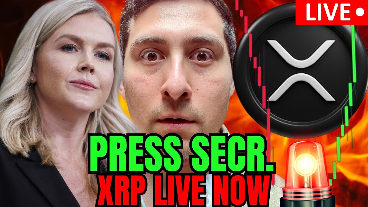 XRP BIG SELLOFF!!! TRUMP PRESS LIVE NOW!
