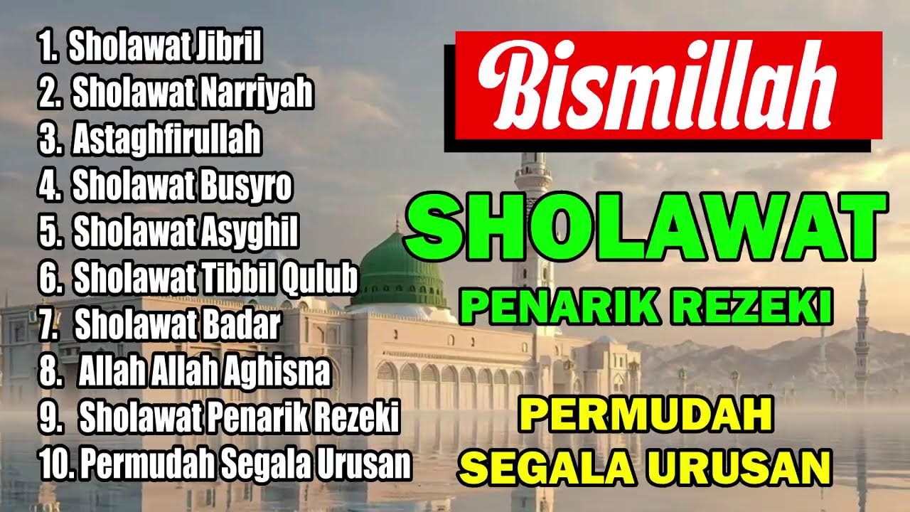 🔴 LIVE Sholawat Penarik Rezeki untuk Pedagang Agar Dagangan Laris
