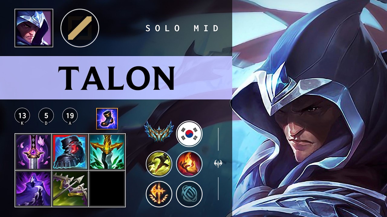 Talon Mid vs Viktor - KR Challenger Patch 26.05
