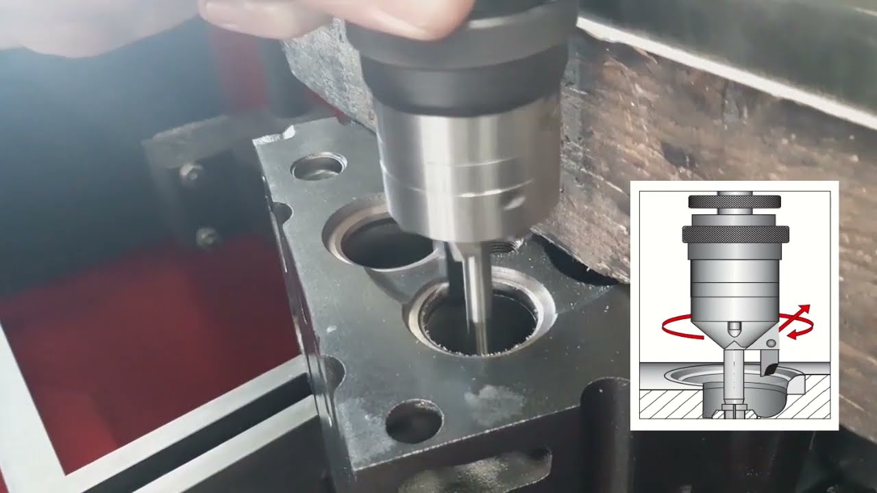 Tool for machining extremely hard valve seats! Mira, Serdi, Rottler, Berco...