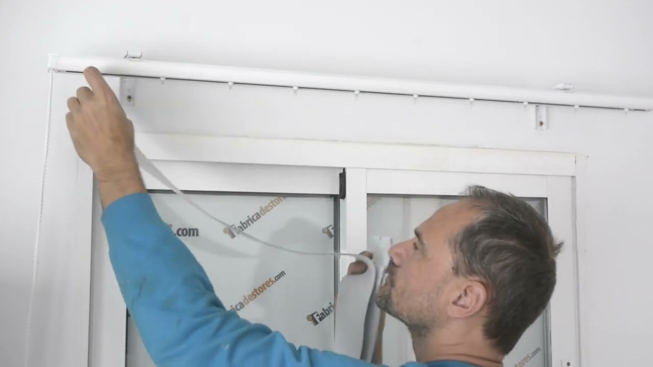 Como instalar y poner a funcionar una cortina vertical