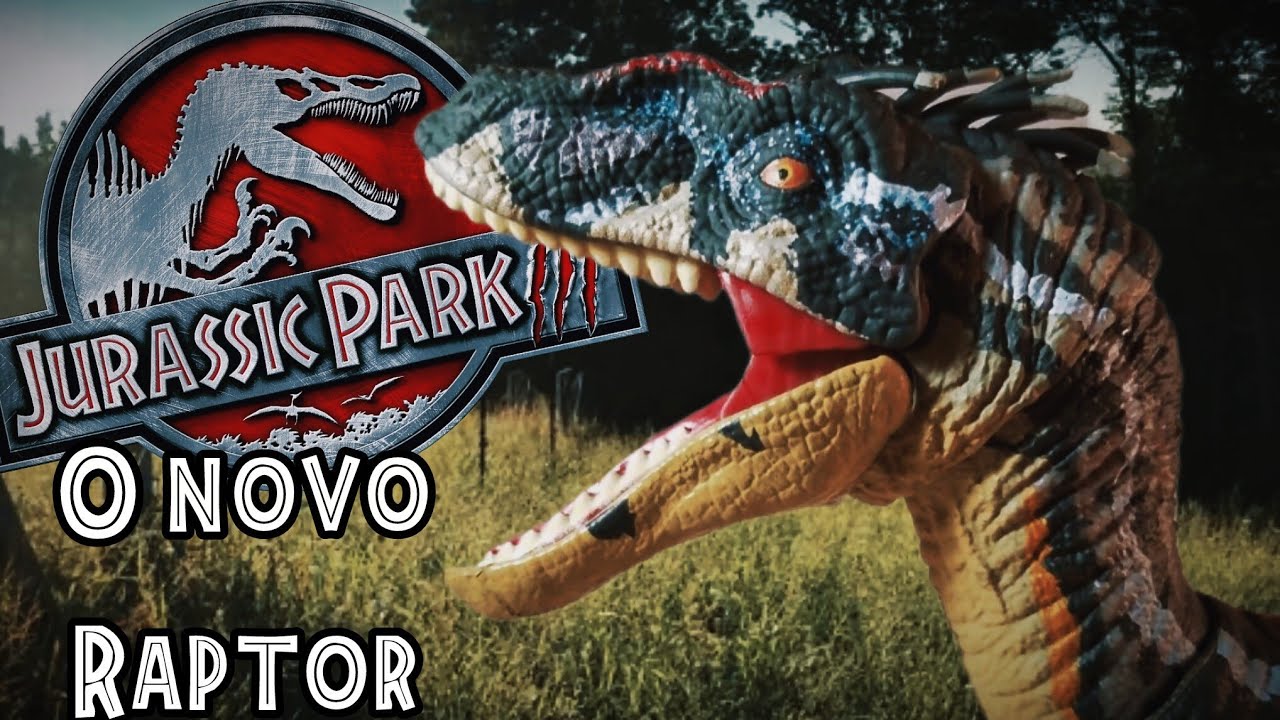 Comentando o novo Velociraptor da Amber Collection - Coleção Jurássica