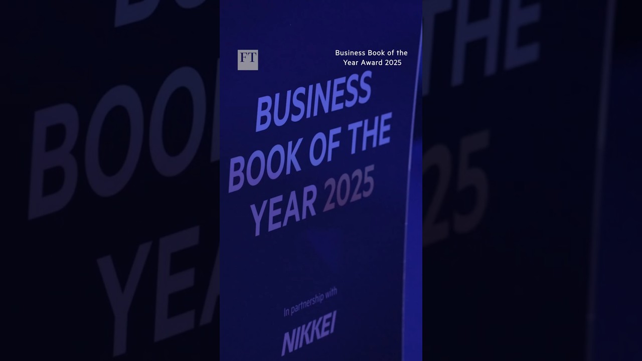 Стивен Витт получил награду &laquo;Деловая книга года&raquo; по версии FT и Schroders | FT #shorts