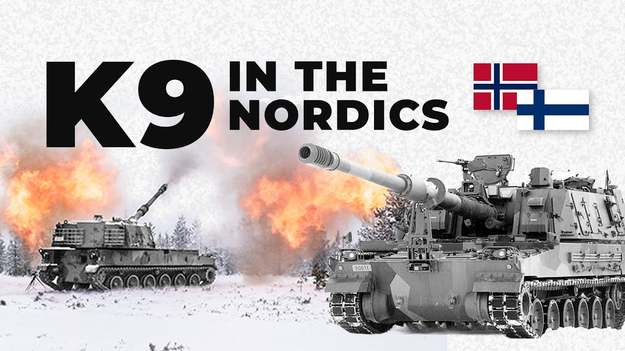 Norwegia i Finlandia kochają południowokoreańską haubicę samobieżną K9